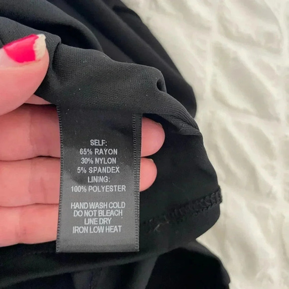 Lulus black knit one shoulder mini dress - Picture 8 of 8